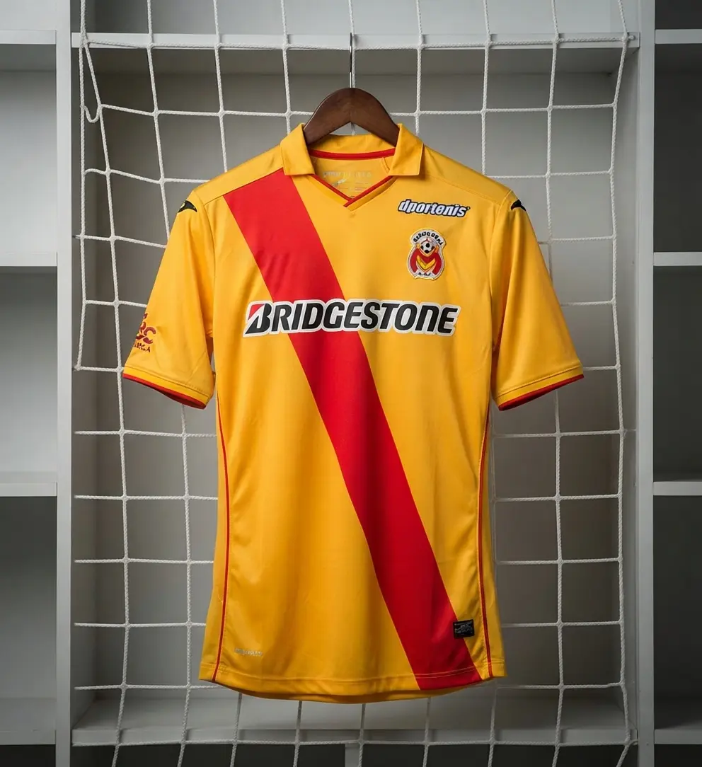 [SALE] Atlético Morelia2014-2015 Soccer Jersey Print Collared Football Jersey