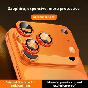 Integrated metal high-definition glass lens film For iPhone 17 Pro Max Screen Protector Mobile Phone Apple Accessories