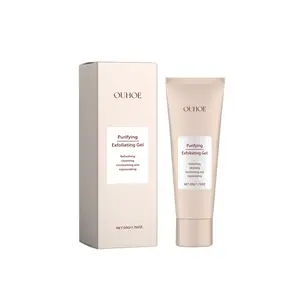 Facial Exfoliating Gel Cleanser, Gentle Exfoliation for Rough and Fine Skin Improvement, Cross-Border Wholesale Skincare Face Scrub