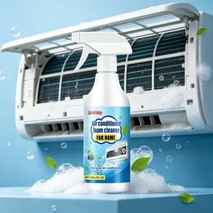 120ml Air Conditioner Foam Cleaner Spray, Household AC Cleaner for Deep Cleaning, Odor Removal & Decontamination for Indoor & Outdoor Units