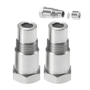 [Buy 1 Get 1 Free] Oxygen Sensor Filter Adapter Universal for M18 X 1.5mm, Car Extension Screw, Pipe Fitting Repair Tool, Stainless Steel Adapter for Fault Repair, TikTokShopBlackFriday
