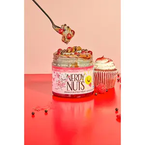Grey Cupcake Peanut Butter Treat