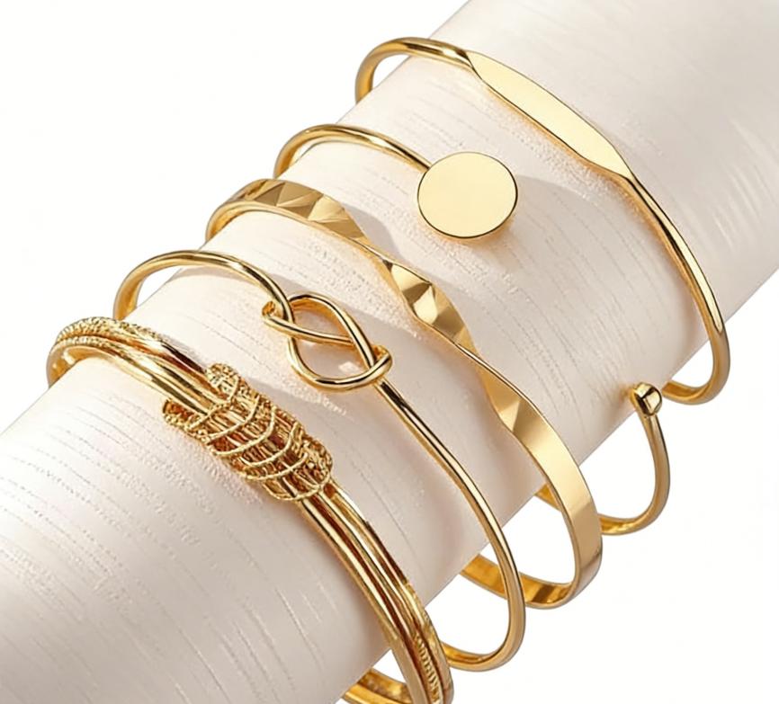 5 pcs Womens Bra Strap Bracelet BF GF, Bridal Buckle Fashion Wear