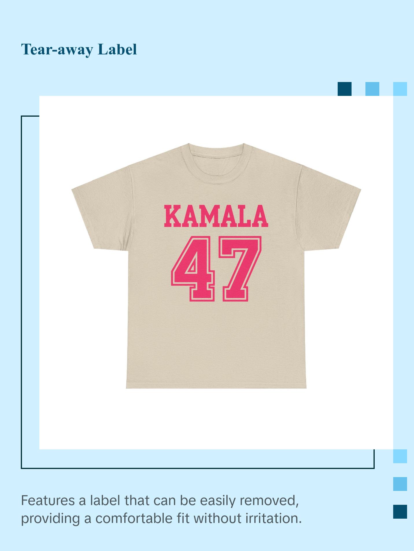 Kamala 47 - Unisex Heavy Cotton Tee