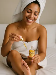 A+ Yoni Package Cleansing Soothing with Natural & Essential Oils Includes Free Loofah Glove & Shower Hook for Refreshing Care Nourishing Body Wash Cleanser