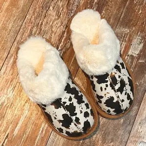 Cow Slippers