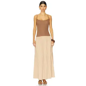 LIONESS Renaissance Maxi Dress in Chocolate