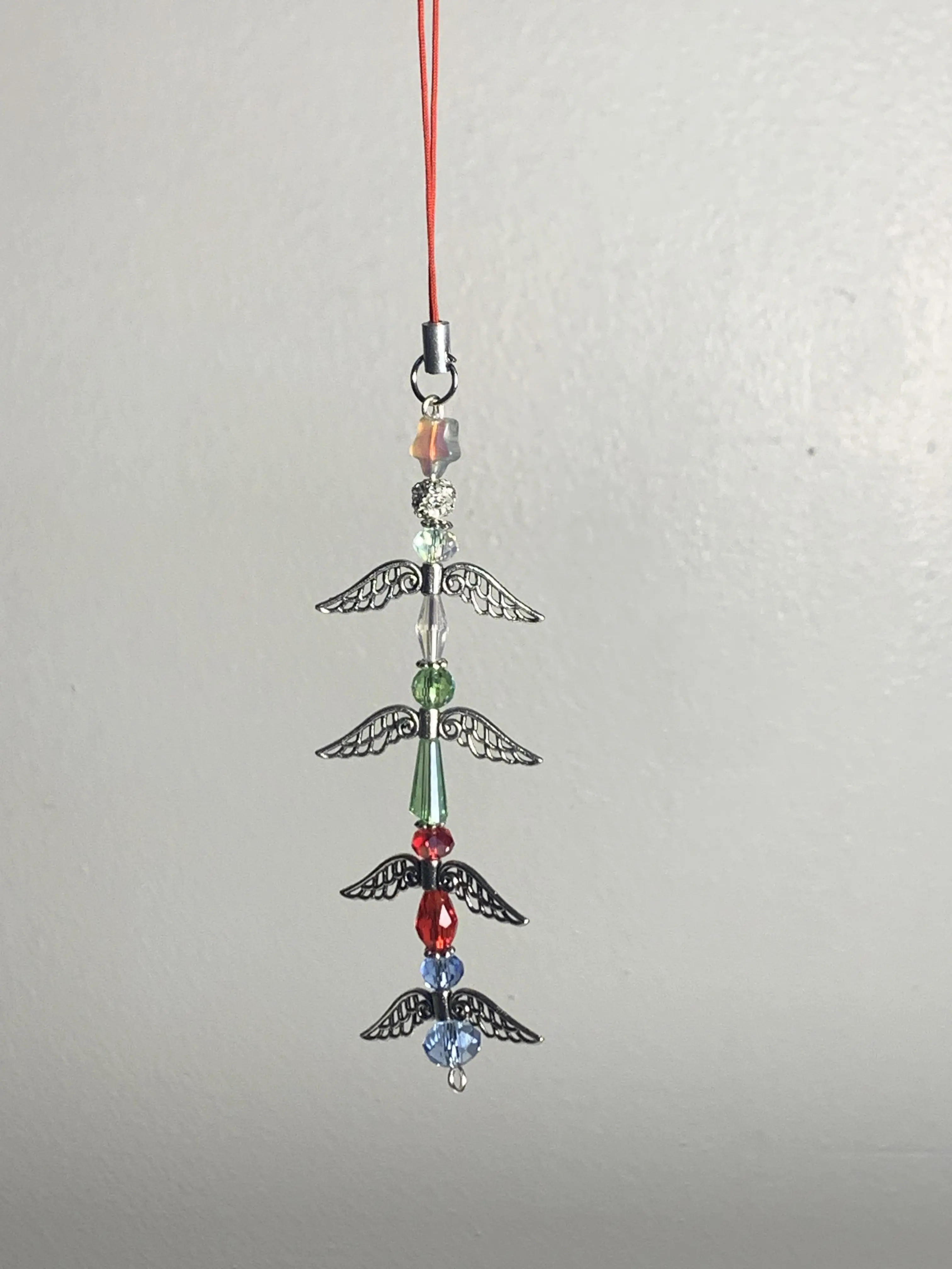 Angel Wings Cell Phone Charm with Unique Design for Personalized Phones Stylish and Versatile Accessory