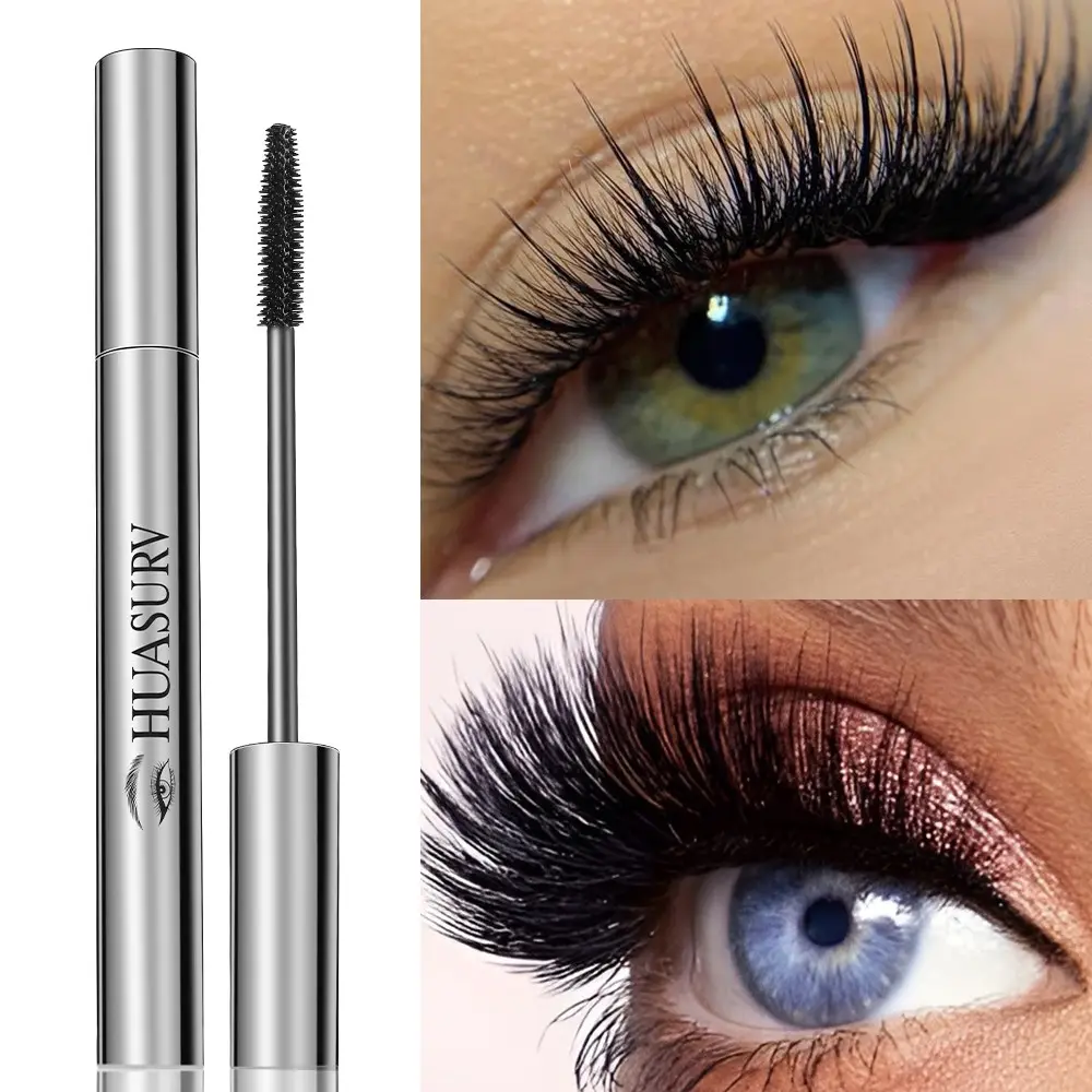 Huasurv Beauty Mascara Balm Hs9181-2-01, Fluffy Lashes Voluminous Mascara, Natural Volumizing & Smudgeproof Formula, Enhancing Mascara, Enhances Lashes Naturally, Perfect for Everyday Use