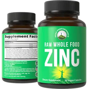 Raw Whole Food Zinc With Vitamin C
