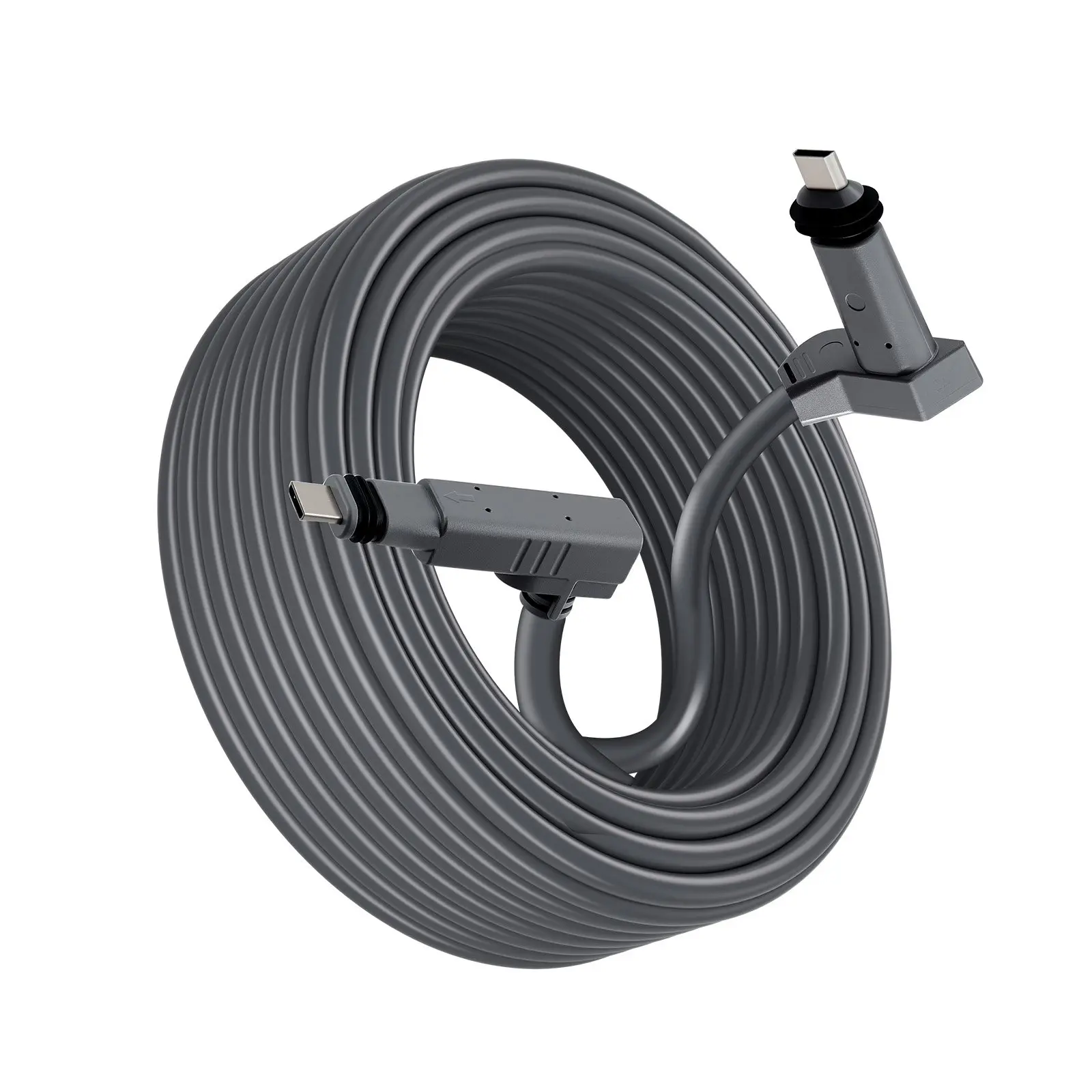 VEVOR Starlink Gen 2 Ethernet Extension Cable, 75 FT 24 AWG Waterproof Copper-PVC Cable with Pre-Installed Zip Ties, Anti-Aging Outdoor Wiring, Quick Setup, Flexible, High-Speed Transmission for Gen 2 Rectangular Satellite V2, Ideal for RV Use