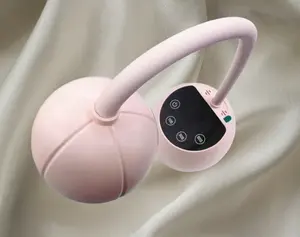 Mini UV Light for Gel Nails Polish 36W Rechargeable LED Nail Dryer Lamp with 3 Timers Auto Sensor Fast Curing Goosenecks in Cute Pink Color