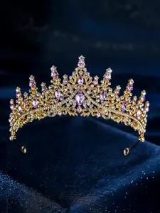 Elegant Birthday Crown for Bride, Perfect Wedding Cake Decoration Accessory, Ideal for Celebrations & Special Events