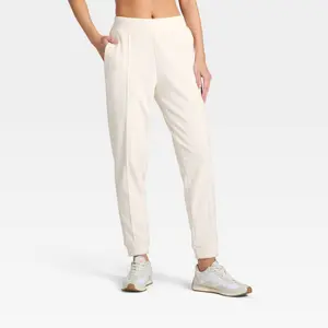 Women's Velour Ribbed Jogger Sweatpants - All In Motion