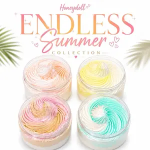 Honeydoll Endless Summer Collection Emulsified Body Butter - Creamy Mango - Coconut Coast - Vanilla Cream Pineapple - Passionfruit Sunrise - pick your scent