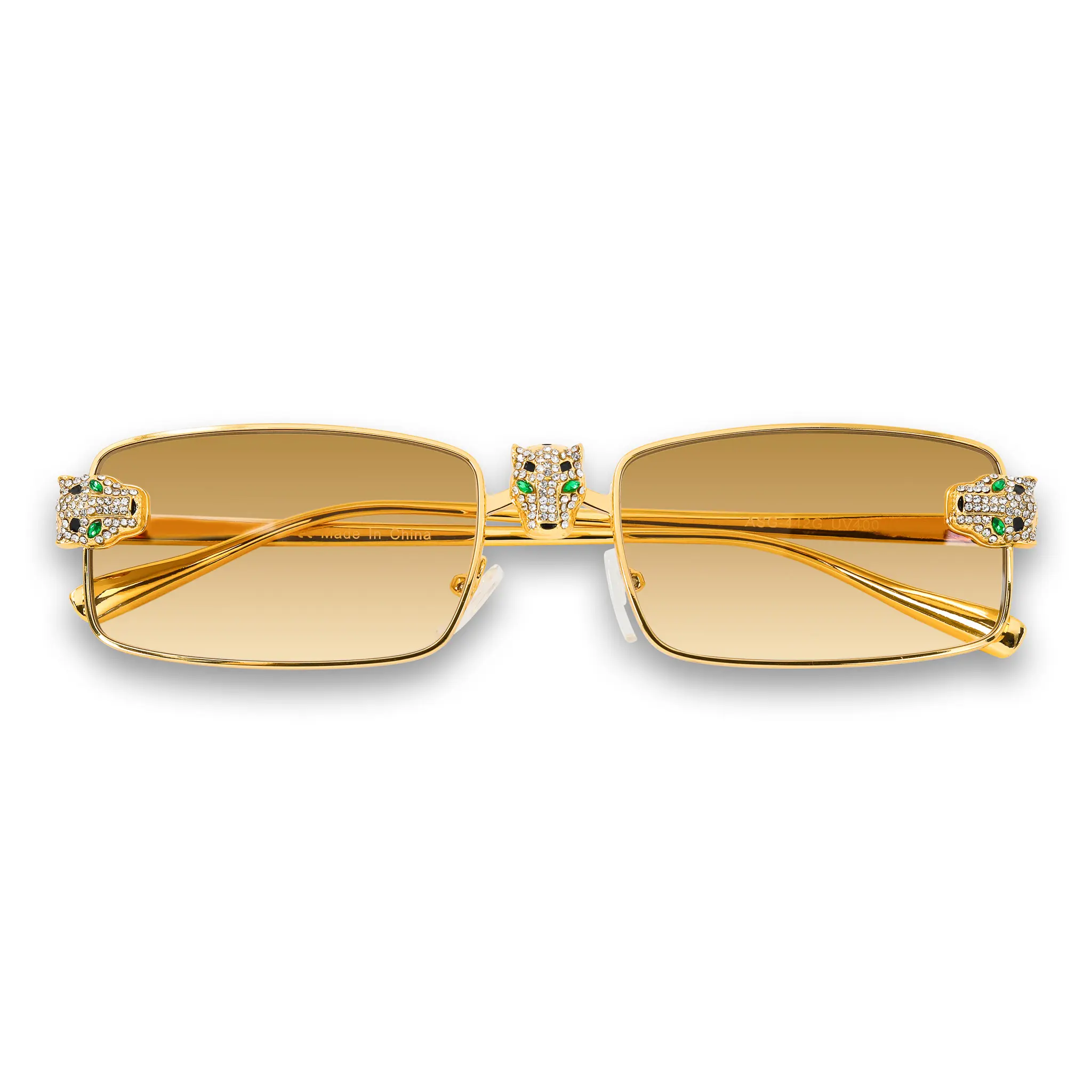 Panther Design Sunglasses – Yellow Lens Fashion Sunglasses