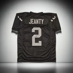 Ashton Jeanty of the LV Raiders signed football jersey PAAS COA (XL)