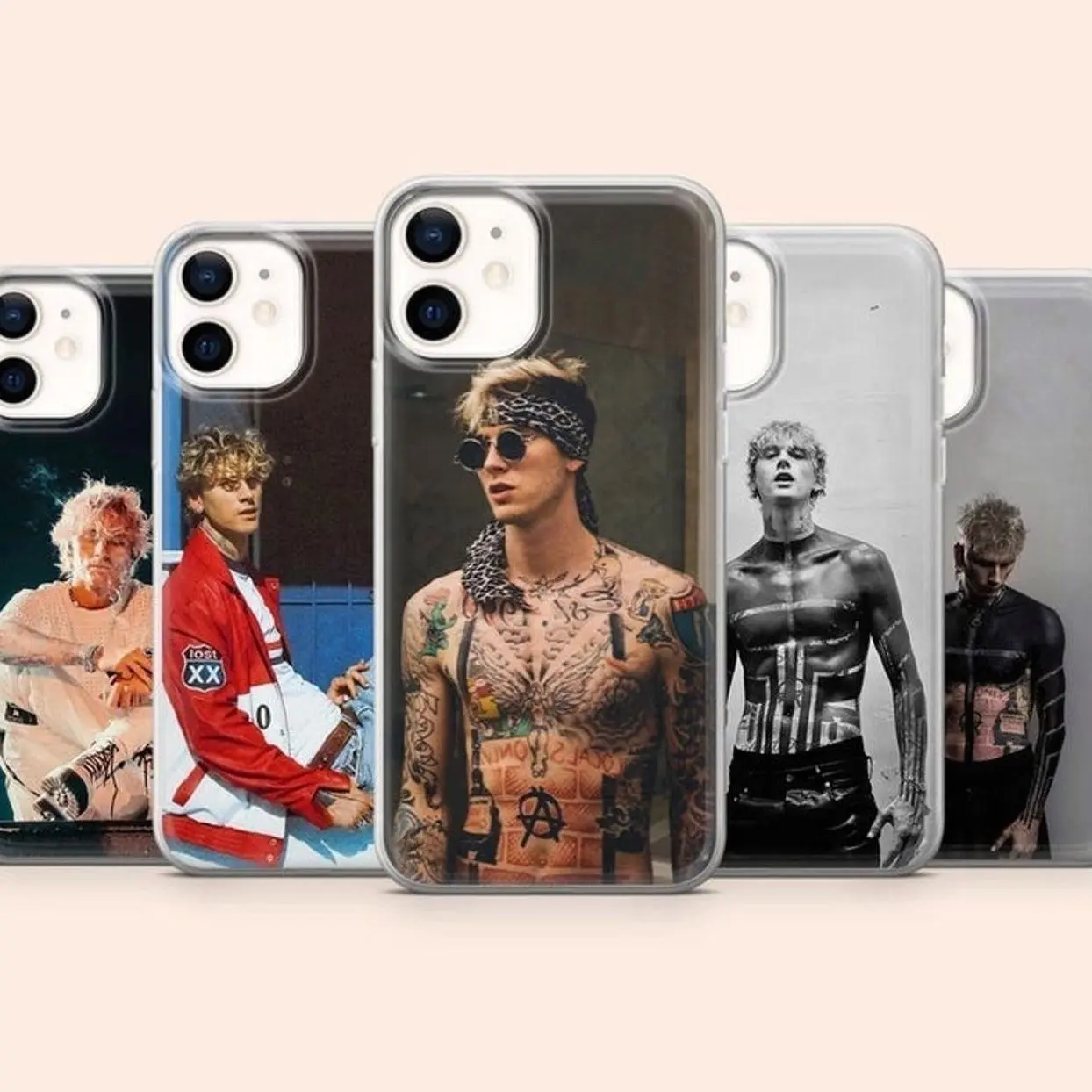 Machine Gun Kelly MGK Singer Phone Case Accessories, Compatible with iPhone 17,16,15,14,13,12,11,X & Galaxy Devices