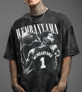 Victor Wembanyama Basketball Tee, San Antonio Basketball Graphic Wash Shirt, Wemby Unisex Sport Sweatshirt, Autography Hoodie, Gift for fan