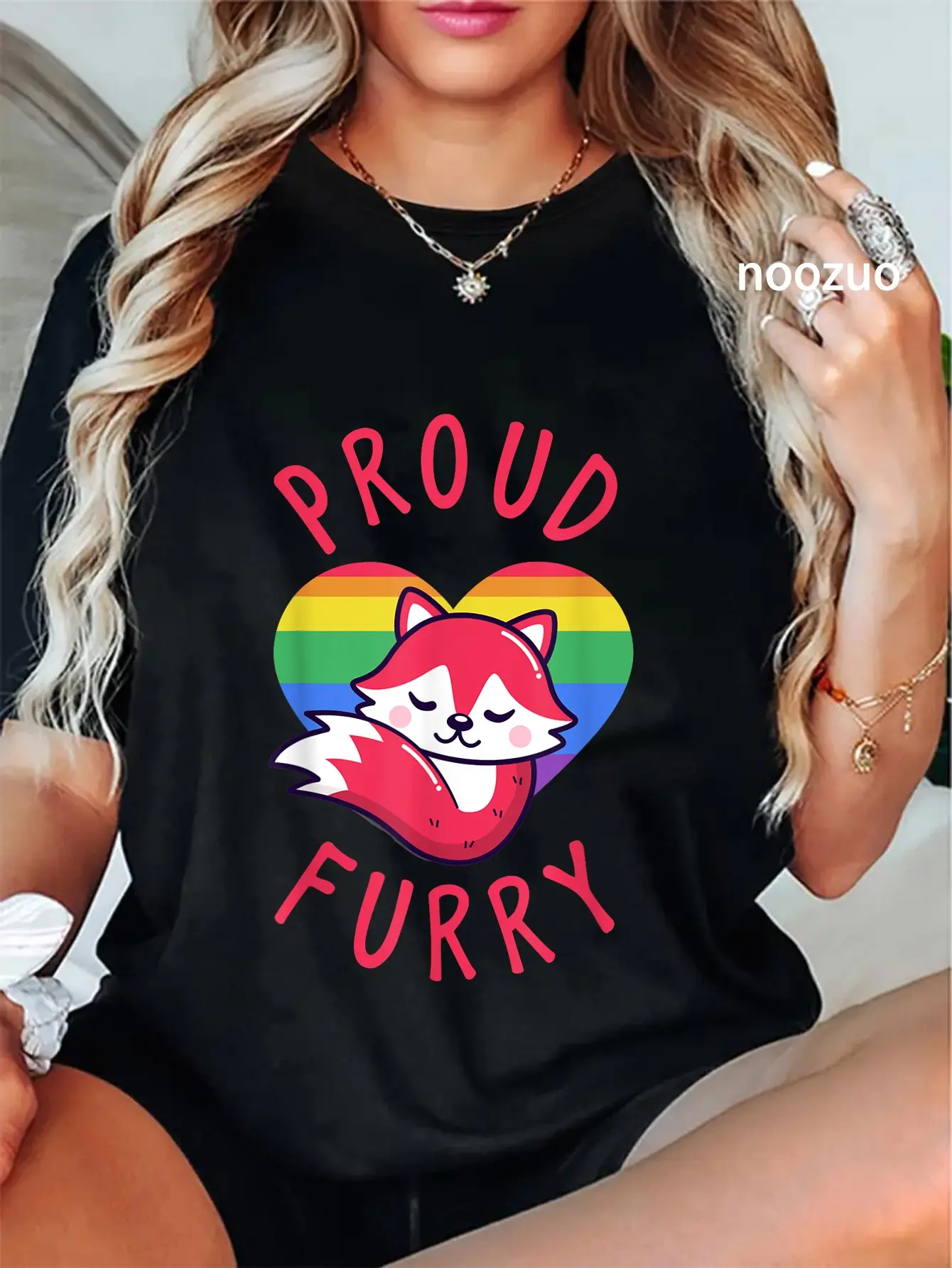 100% Cotton Furry Cosplay or Furry Convention or Proud Furry T-Shirt