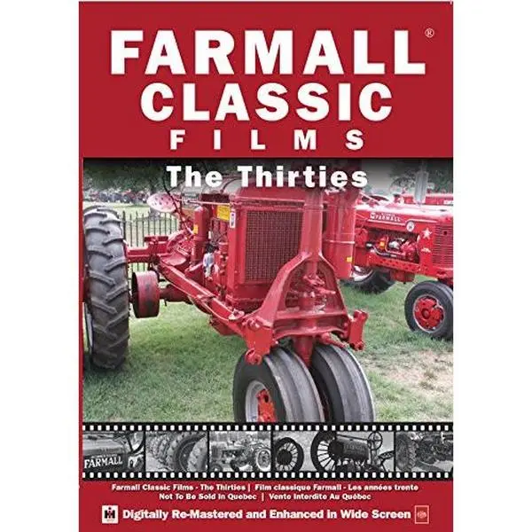 USED Book - Farmall Classic Films- The Thirties (DVD) - english