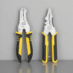 Multifunctional Wire Stripper Pliers, Sharp Blade Strong Cutting Force, Rust-Resistant, Comfortable Handle, Ideal for Stripping Wires