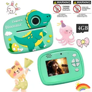 Toddler Instant Selfie Camera Toy With 2.4 Inch Display, Cute And Portable Design, Great Travel Companion & Birthday Gift For Kids Aged 3-12