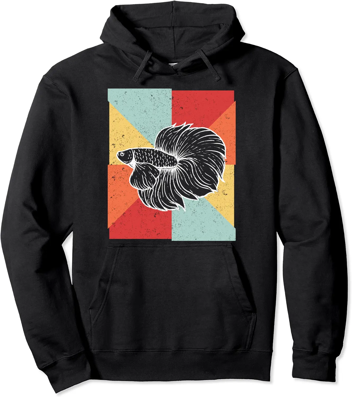 Sarcastic Retro Vintage Freshwater Aquarium Betta Fish Pullover Hoodie - Terrancecar Shop 51B09KYJ4KL4