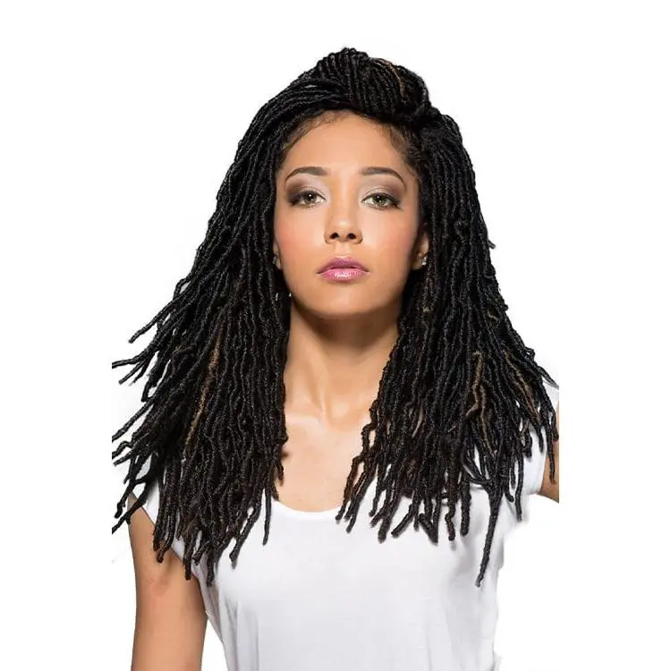 Bobbi Boss Nu Locs 18-in Synthetic Braids Crochet Extensions, Designed for African Roots Crochet Braiding - Fashion Accessories, Hair Extensions & Wigs, Protective Styles, Braids Hairstyles, Synthetic Hair