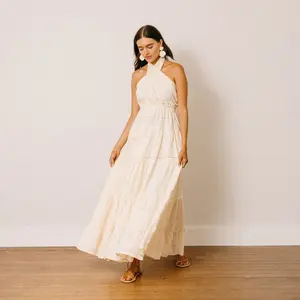 Ivory Shell Capri Dress