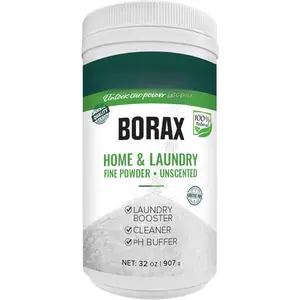 Borax  - 2 lbs - Multipurpose Cleaner, Laundry Detergent Booster & Deodorizer