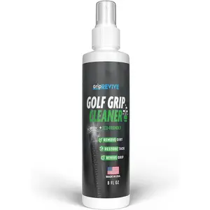 Golf Grip Cleaner - GripRevive - Restore &  Traction for  Golf Grips - Safe Formula for Improved Performance - Easy to Use Golf Grip Cleaning Solution