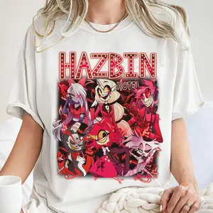 Alastor Hazbin Hotel Shirt, Hazbin Hotel Fan Shirt, Hazbin Hotel Movie Shirt, Alastor Unisex T-shirt Sweatshirt Hoodie