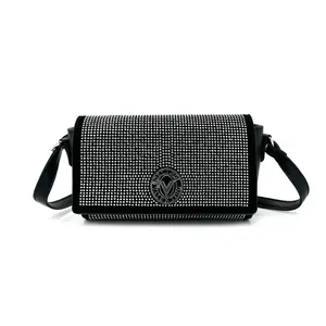 Valentino Orlandi Rhinestone Crossbody Bag