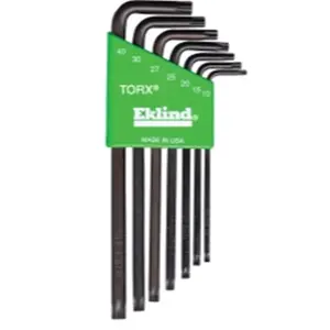 Eklind Tool Company EKL10907 7 Piece Long Torx L-Key Set