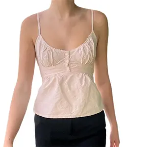 Women Fairycore Cute Lace Trim Babydoll Tee Y2k Aesthetic Puff Sleeve Ruffled Low Cut Peplum T-shirt 00S Retro Going Out Top