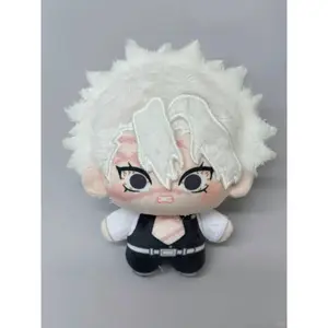 10cm Anime ‌Demon Slayer Kimetsu no Yaiba Uzui Tengen Plush Doll Cartoon Cosplay Stuffed Toy Christmas Gift