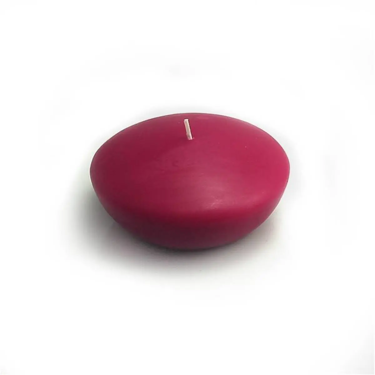 CFZ-052-0 Round Unscented 3 in. Floating Candles, Red Decor Candles for Room Decor - 12 Pieces per Box