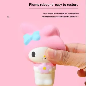 Miniso Sanrio Stress Relief Sticky Notes, Gudetama Dog Vent Toy, Kiki Cat Squeeze Fun, Relaxing Desk Accessory