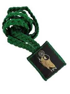 St Jude & Our Lady of Guadalupe Rope Scapular Necklace