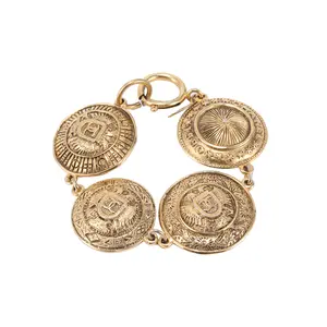 Pre-owned 【DIZ】CHANEL Vintage Bracelet S M AlloyP243762253