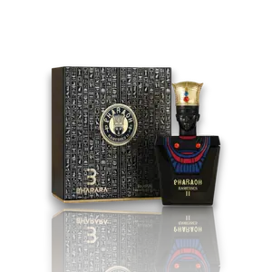Bharara | Pharaoh | Ramesses | II | Men's Fragrance | 100 ML 3.4 OZ | Eau De Parfum | Cocoa - Saffron & Cistus