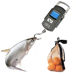 Multifunctional Rechargeable Scale Fishmen Accessories Digital Fish Scale Luggage Scale with Battery Automatic Reading  Accurate Numbers The Perfect Multifunctional Scale For Travel and Fishing, Fishing Gifts for Men