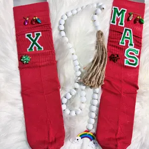 PATCHWORKZ Christmas's Fun Socks Unisex for Women and Men.