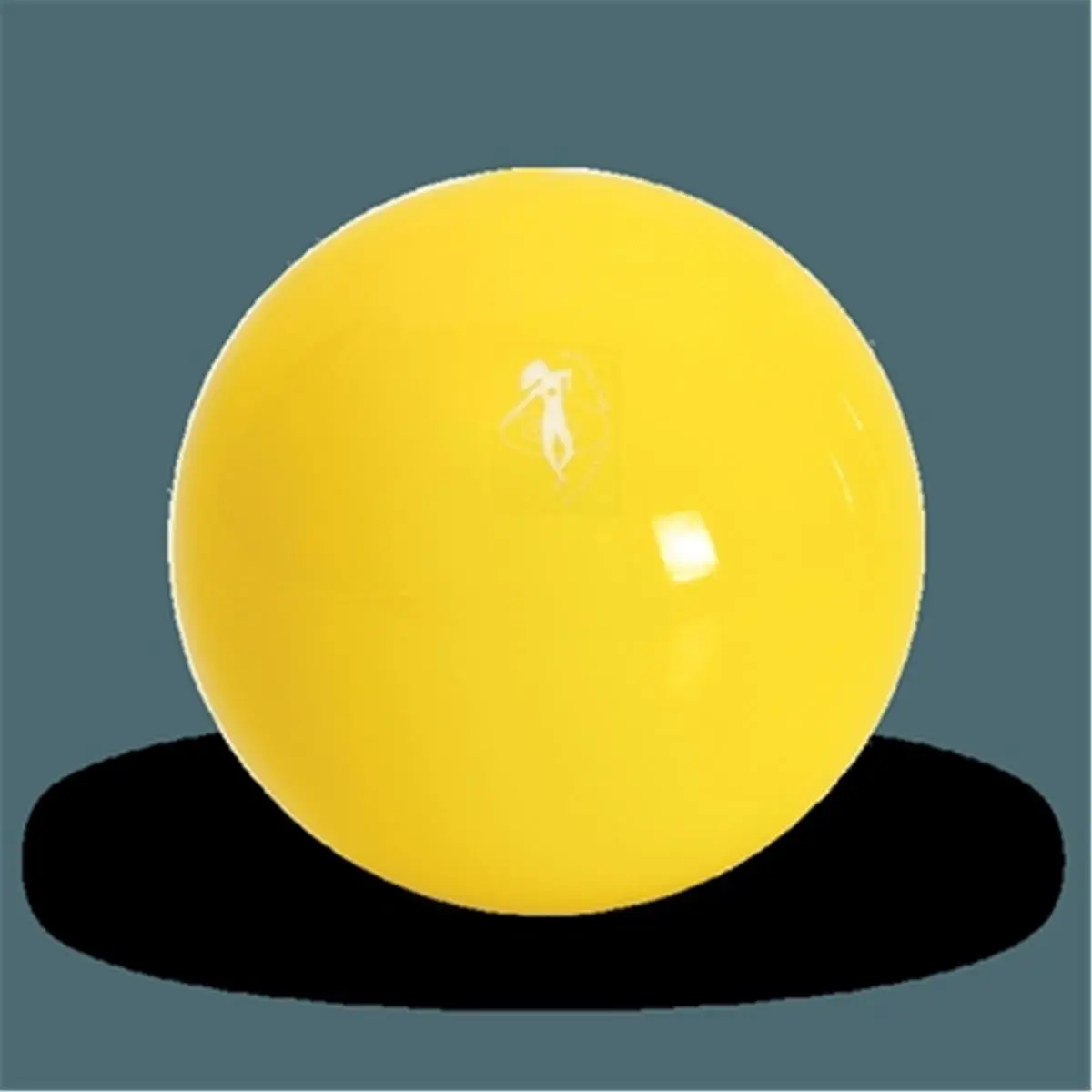 Franklin Yellow Weighted Fascia Ball - Exercise Equipment for Strength Toning, Sore Muscle Soothing & Tension Relief, Gym Fitness Use, Relieving Tension, Soothing Sore Muscles, Orthopedic Physical Therapy Products, Muscle Relief