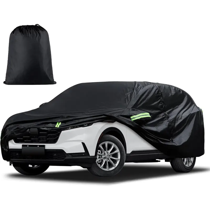 Car Cover Custom Fit for Honda CRV 1997-2025, Toyota RAV4 1996-2025, Waterproof All Weather for Automobiles Full Exterior Cover Rain Sun Snow Protector with Door Zipper