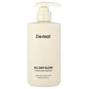 De:maf All Day Glow, Creamy Milk Cleanser, 10.14 fl oz (300 ml)
