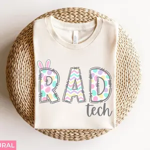 Rad Tech Easter Shirt, Easter Rad Tech TShirt, Easter Radiology Nurse Tee, Xray Rad Tech Easter Shirt Gift, Radiology Easter Squad Shirt Q2