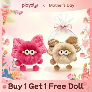 Puffy Shop-2 Pack Handmade Pom Pom Bow Cute Pink Keychain Bag Pendant for Women  charms Soft holiday gift Handmade Keychain Valentine's Day gift