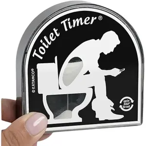 The Original Toilet Timer (Classic). Funny Gift for Men, Husband, Dad, Son, Birthday, Christmas, Stocking Stuffer.